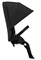 Прогулочный блок Seat Unit для коляски Cybex Gazelle S Moon Black с дождевиком BLK 701357474 - фото 119484