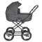 Детская коляска Roan Bass Next Classic d12 2 в 1 RCL263/1 Steel Grey 1059009070 - фото 12049