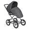 Детская коляска Roan Bass Next Classic d12 2 в 1 RCL263/1 Steel Grey 1059009070 - фото 12053