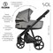 Детская коляска Roan Sol 2 в 1 RSL/1011 Cloud Grey 5836726 - фото 12169