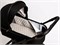 Детская коляска Peppy Tecla 2 в 1 Rose Black Черный 658120104 - фото 12246