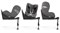 Автокресло Cybex Sirona T i-Size с базой isofix Base T Mirage Grey Plus 552031590 - фото 124629