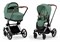 Коляска 2 в 1 Cybex Priam IV Chrome Brown complete Leaf Green 1328435966 - фото 1246