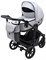 Детская коляска Peppy Capri 2 в 1 06 Серая ткань 956313853 - фото 12658