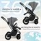 Детская коляска Sweet Baby Ricci Air 2 в 1 2024 Steel Grey 427089 1311468686 - фото 12726