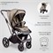 Детская коляска Sweet Baby Rocco 2 в 1 2024 Beige 427097 1650128734 - фото 12740