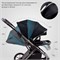 Детская коляска Sweet Baby Rocco 2 в 1 2024 Black 427056 1939104219 - фото 12758