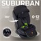 Автокресло Sweet Baby Suburban 360 Isofix black/green 1907275246 - фото 128235