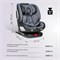 Автокресло Farfello Isofix 0-36 кг YB102A(2) 2024 Тёмно-серый/экокожа 141125854 - фото 128527