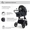 Детская коляска Sweet Baby Elegante 2 в 1 BRD Black 1326415860 - фото 12993