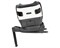 Автокресло Peg Perego Viaggio Giro (9-18 кг) с базой 360 Isofix Crystal Black 1395165130 - фото 130134