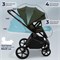 Детская коляска Sweet Baby Elegante Therma SBL 2 в 1 Green 981866423 - фото 1301