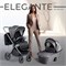 Детская коляска Sweet Baby Elegante 2 в 1 BRD Grey 269382412 - фото 13065
