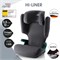 Детское автокресло Britax Roemer Hi-Liner Midnight Grey 1735830387 - фото 133038