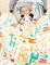Детский комплект в коляску AmaroBaby Mommy Star мороженки мята 855973629 - фото 134194