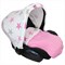 Капюшон для автокресла Xplorys DOOKY Hoody Pink Stars 84276036 - фото 134282