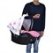 Капюшон для автокресла Xplorys DOOKY Hoody Pink Stars 84276036 - фото 134286