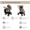 Детская коляска Sweet Baby Elegante 2 в 1 427211 91380458 - фото 13554