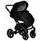 Детская коляска Indigo Mio S 2 в 1 02 черная кожа+черный 2135326733 - фото 14359