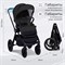Детская коляска Sweet Baby Vento Black 2 в 1 Black 1857814480 - фото 14557