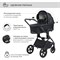 Детская коляска Sweet Baby Elegante 2 в 1 SBL Chrome Black 1188644686 - фото 14770