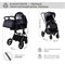 Детская коляска Sweet Baby Elegante 2 в 1 SBL Chrome Black 1188644686 - фото 14771