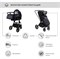 Детская коляска Sweet Baby Elegante 2 в 1 SBL Chrome Black 1188644686 - фото 14782