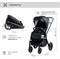 Детская коляска Sweet Baby Elegante 2 в 1 SBL Chrome Black 1188644686 - фото 14869