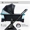 Детская коляска Sweet Baby Elegante 2 в 1 SBL Chrome Black 1188644686 - фото 14881