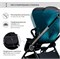 Детская коляска Sweet Baby Elegante 2 в 1 SBL Chrome Black 1188644686 - фото 14888