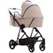 Детская коляска Bebetto Yoddi Pro 2 в 1 01 св.бежевая кожа 1313519368 - фото 15114