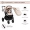 Детская коляска Sweet Baby Elegante 2 в 1 SBL GL Beige 1764189369 - фото 15589