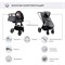 Детская коляска Sweet Baby Elegante 2 в 1 SBL GL Grey 324541784 - фото 17170
