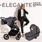 Детская коляска Sweet Baby Elegante 2 в 1 SBL GL Grey 324541784 - фото 17354