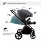 Детская коляска Sweet Baby Elegante 2 в 1 SBL GL Grey 324541784 - фото 17802