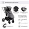 Детская коляска Sweet Baby Elegante 2 в 1 SBL GL Grey 324541784 - фото 17873