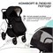 Детская коляска Sweet Baby Stella Plus Therma 2 в 1 427414 Black 829337236 - фото 19263