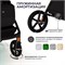 Детская коляска Sweet Baby Stella Plus Therma 2 в 1 427414 Black 829337236 - фото 19264