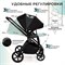 Детская коляска Sweet Baby Stella Plus Therma 2 в 1 427414 Black 829337236 - фото 19266