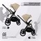 Детская коляска Sweet Baby Verde Silver 2 в 1 427450 Beige 1038924768 - фото 19283