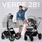 Детская коляска Sweet Baby Verde Silver 2 в 1 427451 Grey 740421865 - фото 19301