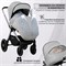 Детская коляска Sweet Baby Verde Silver 2 в 1 427451 Grey 740421865 - фото 19307