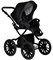 Детская коляска Indigo Mio Eco Plus 14 2 в 1 01 черная кожа 1551267679 - фото 19453