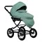 Детская коляска Indigo Barbara Eco Classic 2 в 1 Be01 шалфей кожа 2000943076 - фото 19771