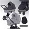Детская коляска Rant Flex 2 в 1 RA076 Black 182548060 - фото 20310