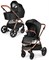 Детская коляска 2 в 1 Tomix Walker LUX BLACK+ROSE GOLD 921653544 - фото 20377