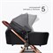 Детская коляска 2 в 1 Tomix Walker LUX BLACK+ROSE GOLD 921653544 - фото 20390
