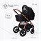 Детская коляска 2 в 1 Tomix Walker LUX BLACK+ROSE GOLD 921653544 - фото 20397