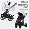 Детская коляска Riko Nano Thermo 2 в 1 02 White (белый) 1314580729 - фото 20432
