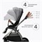 Детская коляска 2 в 1 Tomix Walker LUX GREY+DARK GREY 1238274250 - фото 20467